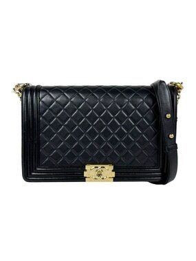 Chanel Shoulder Bag Boy Large